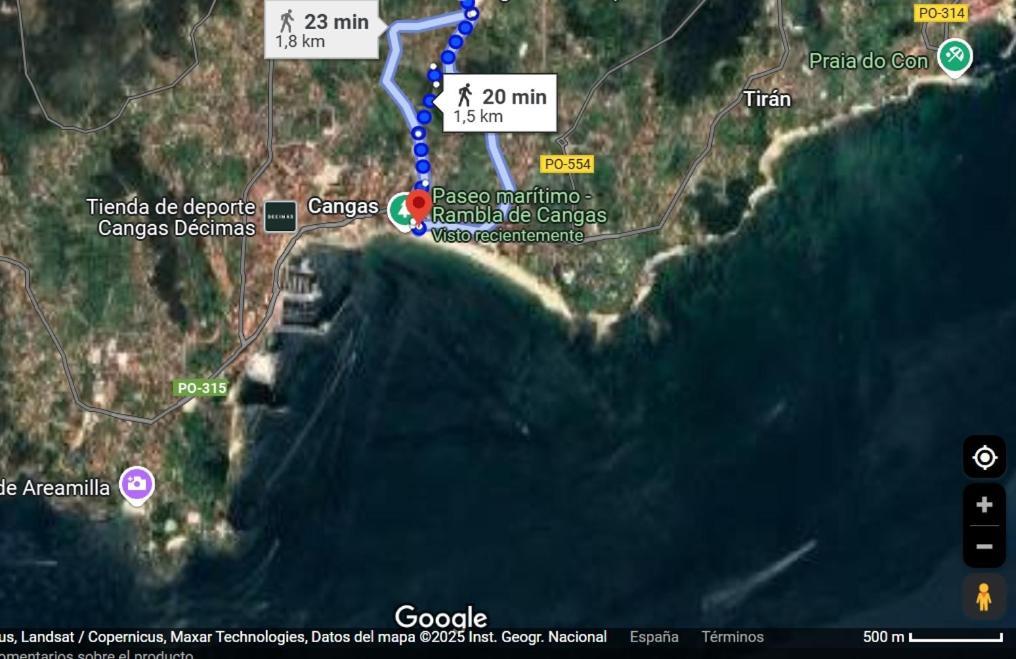 Villa San Perella Cangas do Morrazo Eksteriør bilde